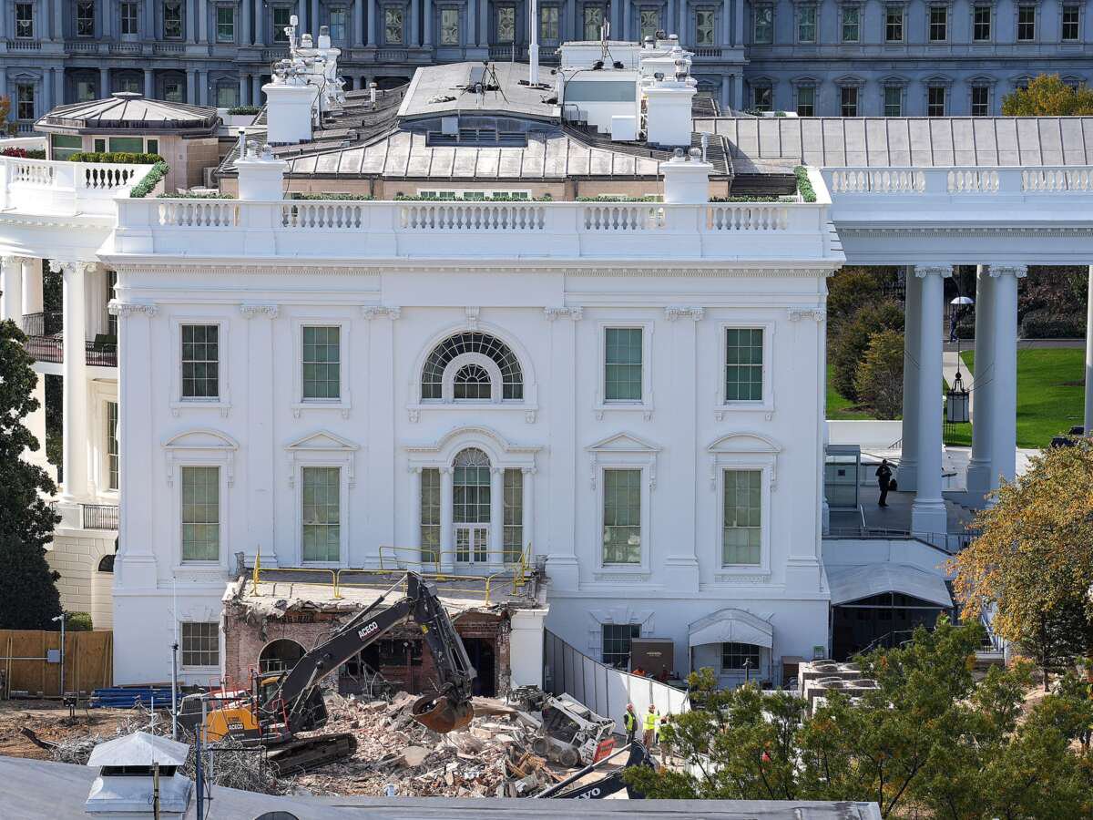 DOJ Argues East Wing Ballroom Is Needed for “National Security” Reasons