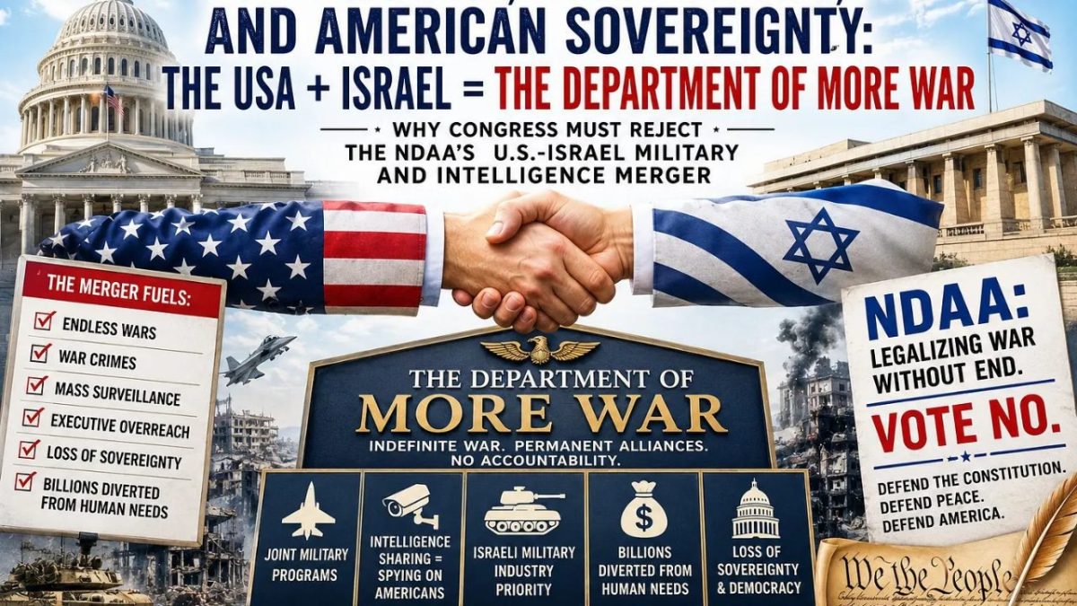War Crimes, War Powers and American Sovereignty: The USA + Israel = The Department of Forever War