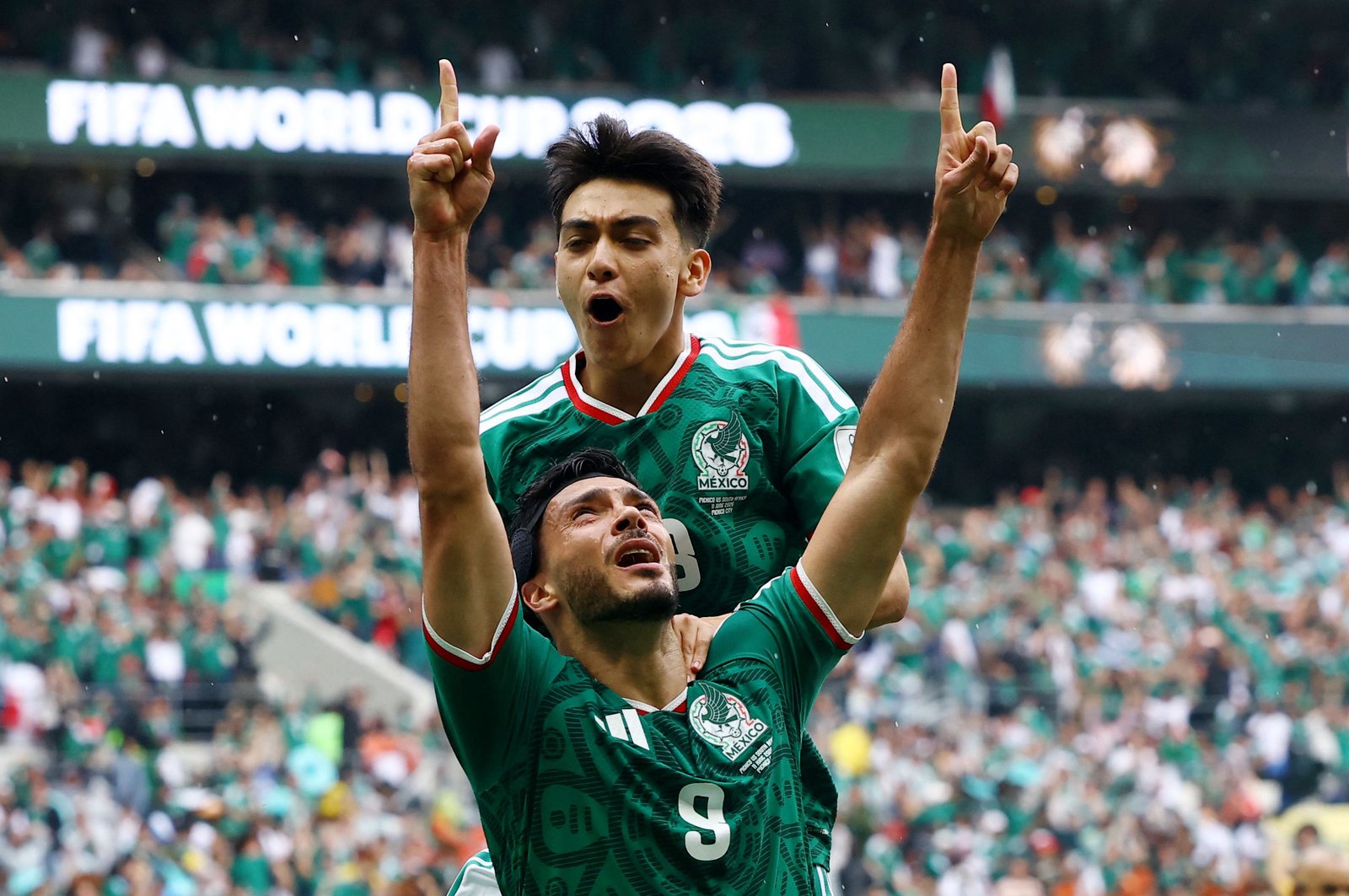 Mexico triumphs in World Cup opener