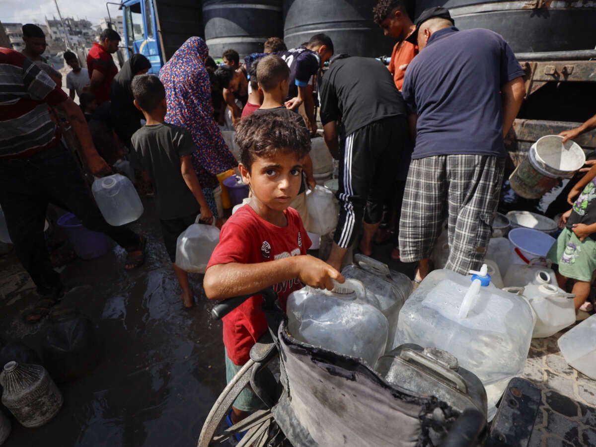 Gaza Is in a Water Crisis as Israel’s Blockade Makes Reconstruction Impossible