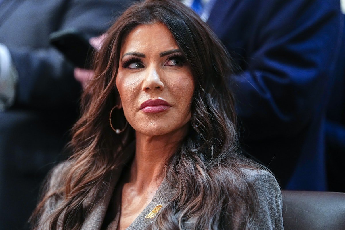 Kristi Noem Fired—and Immediately Rehired—Someone Over a Blanket