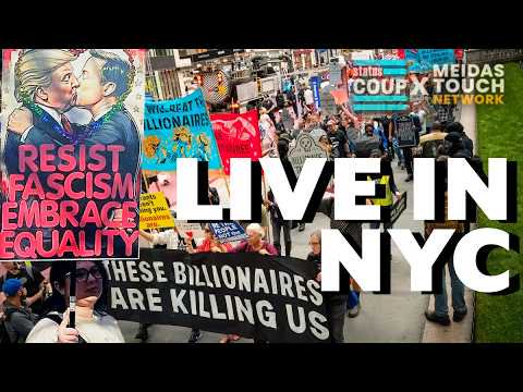 LIVE Protests at BILLIONAIRES GALA | LIVE From New Gilded Age