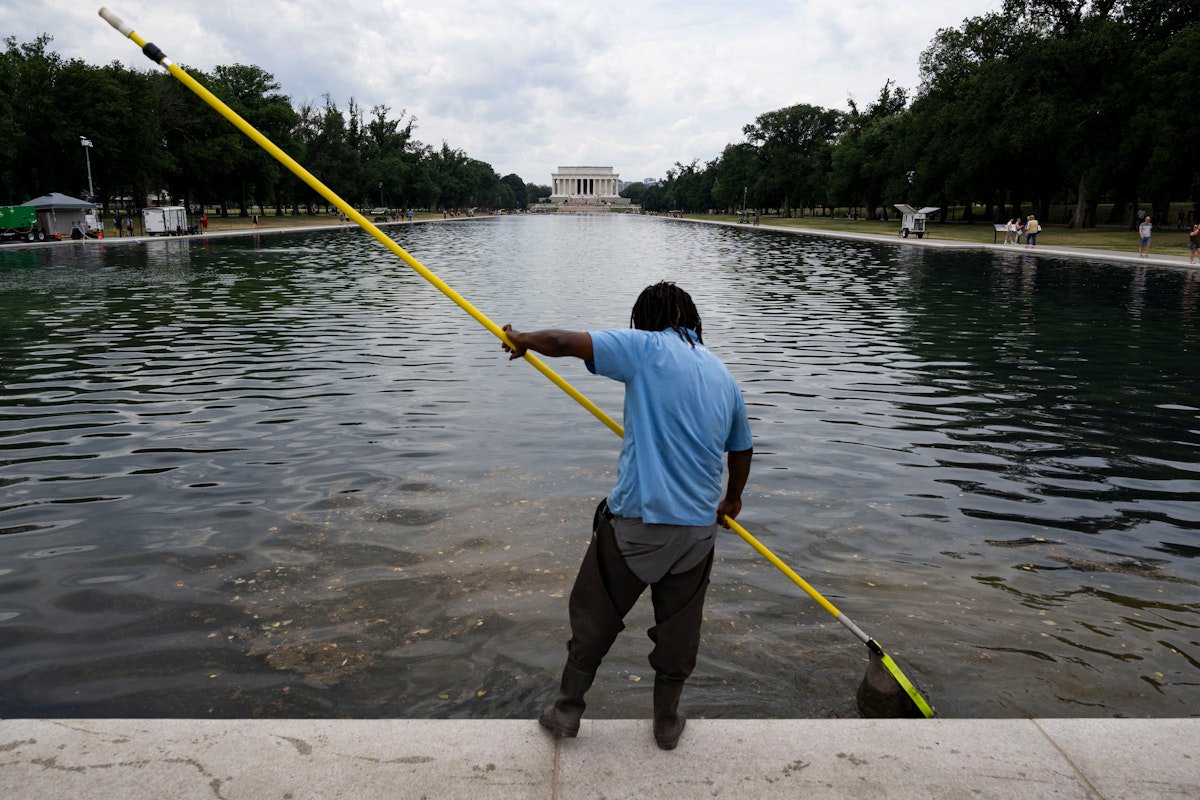 Democratic Senator Demands Trump Pay for Reflecting Pool Disaster