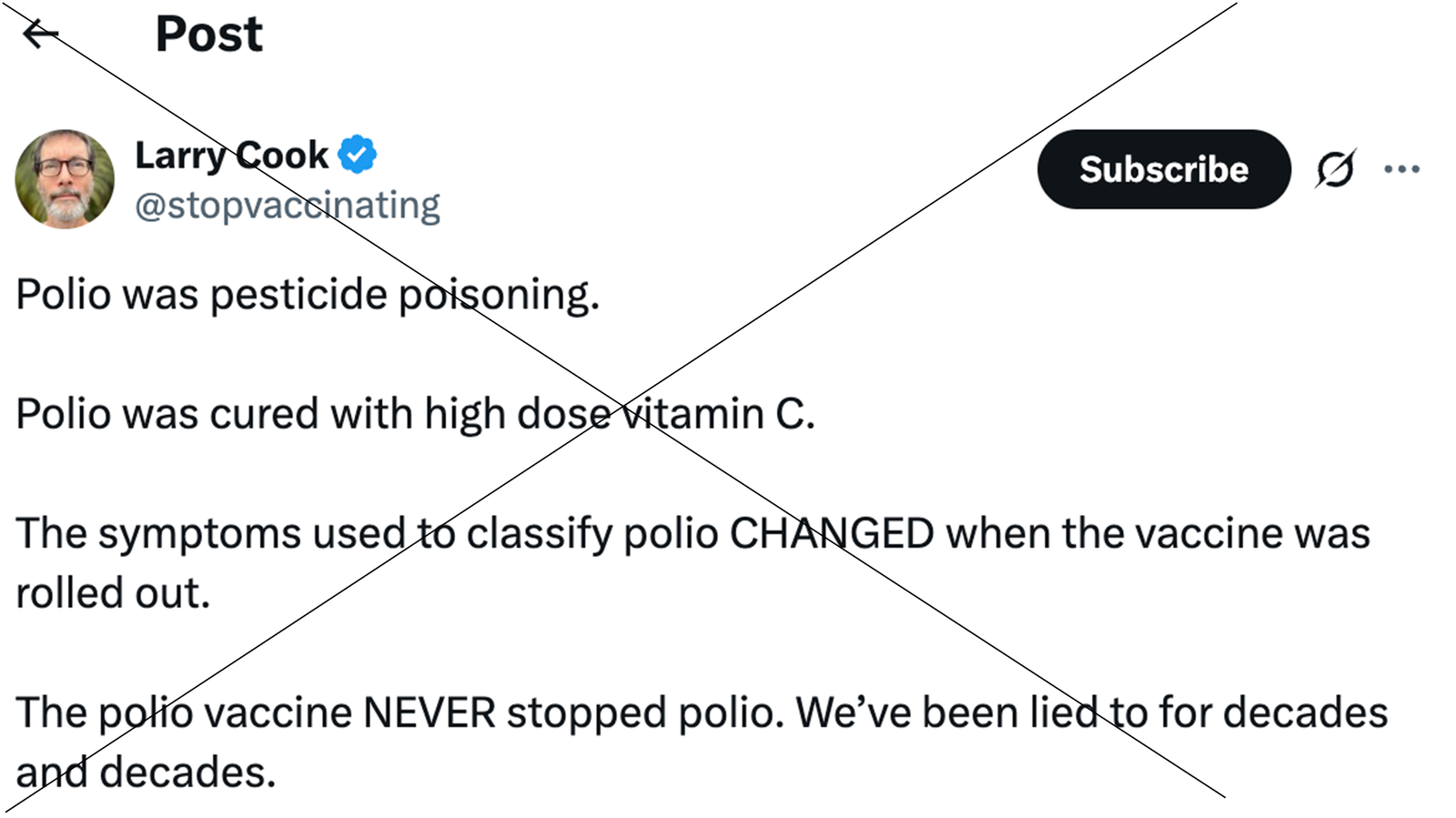 The Anti-Vax Movement’s Wildest Claim Yet: Polio Wasn’t So Bad
