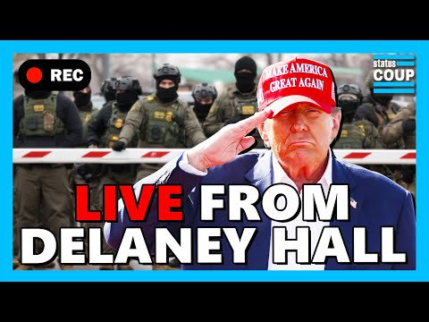 🚨BREAKING: ICE ATTACKS Protesters At Delaney Hall ICE Prison
