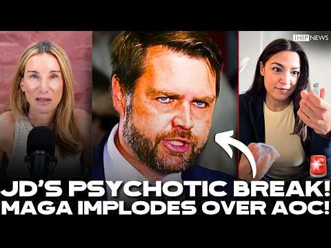 IHIP News: 🚨 JD Vance SUFFERS Psychotic BREAK on LIVE TV and MAGA Goes NUCLEAR Over AOC!