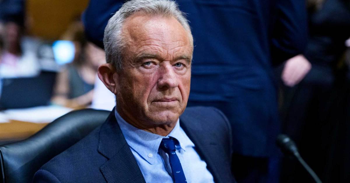 RFK Jr. Wants You to Know He’s Personally Responsible for Anti-Vax Misinformation on CDC Website