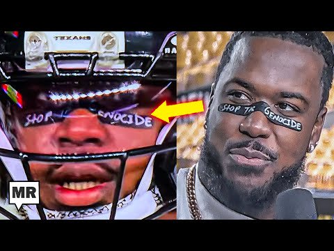 NFL Fines Pro Bowl Player For "Stop The Genocide" Protest