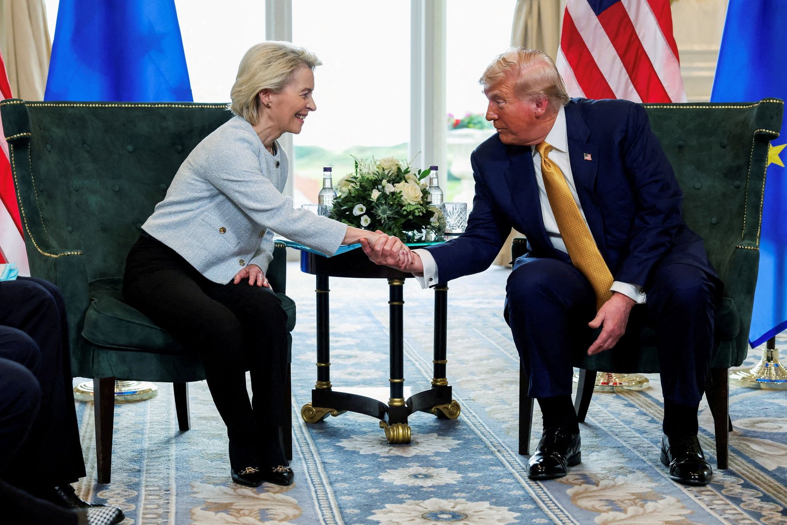 EU, US seek to ease tensions after Trump's latest tariff threats