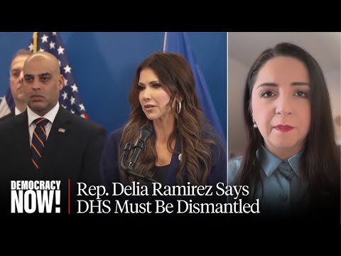 Abolish ICE: Rep. Delia Ramirez Calls for Defunding DHS & Defends Rep. Ilhan Omar After Attack