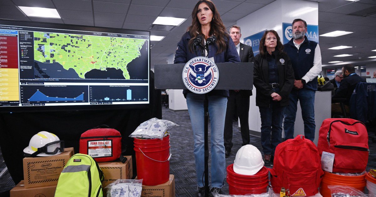 Kristi Noem’s Throttling of FEMA Funds Constitutes a Preventable Disaster