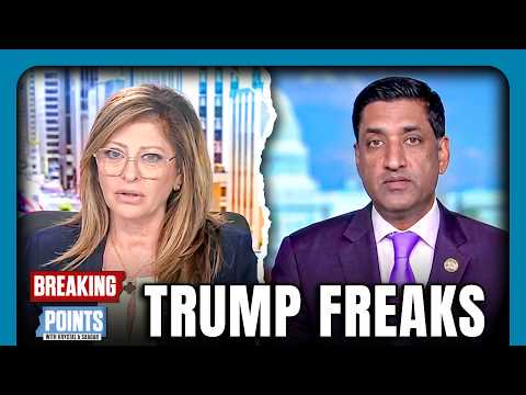 Trump FREAKS After Ro Khanna Flames Israel First On Fox News