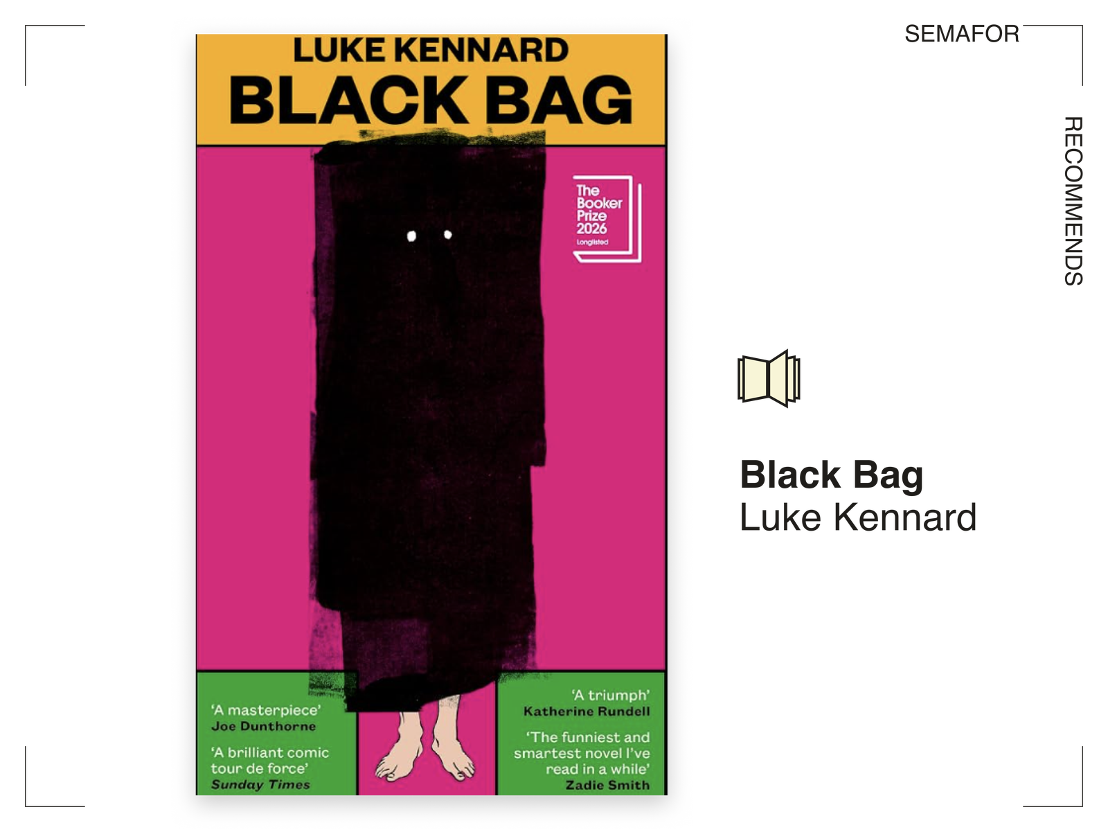 A comic novel about a failing actor