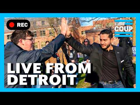 LIVE Abdul El-Sayed WALKS ACROSS DETROIT Before Senate Primary