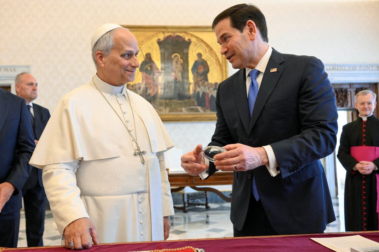 Rubio eases US-Vatican tensions in meeting with pope
