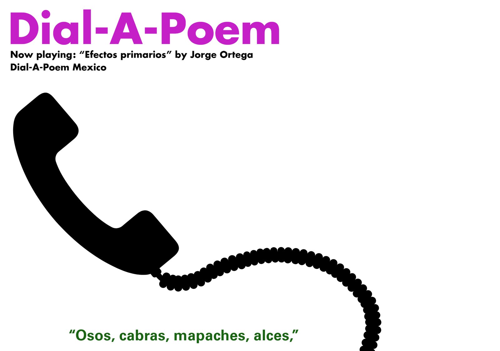 "Dial-A-Poem" finds new home online