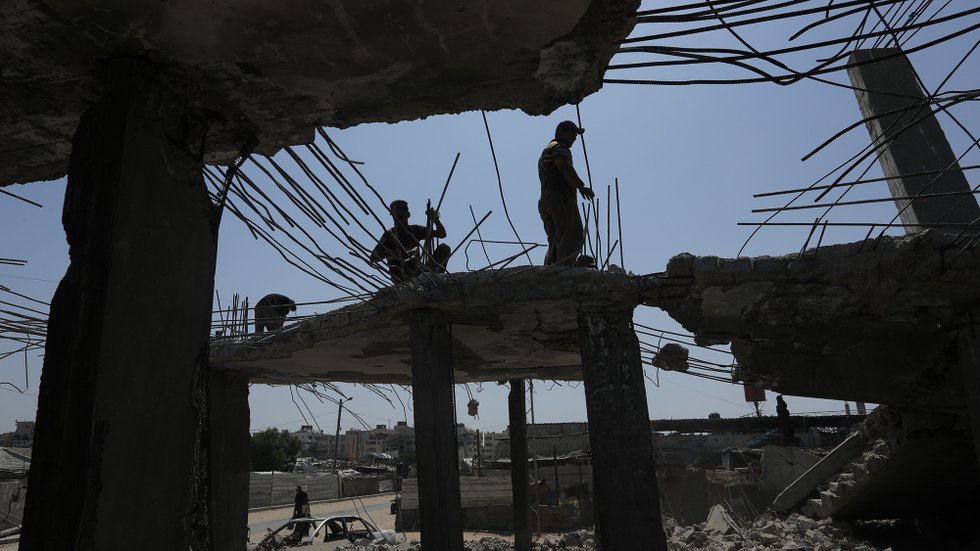 A Father in Gaza Pleads for Materials to Rebuild