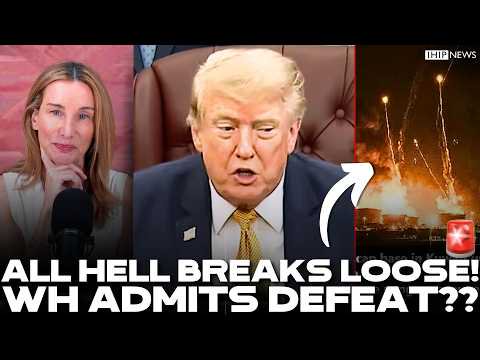 IHIP News: 🚨 Trump's WH ADMITTING DEFEAT as Iran STRIKES BACK?!