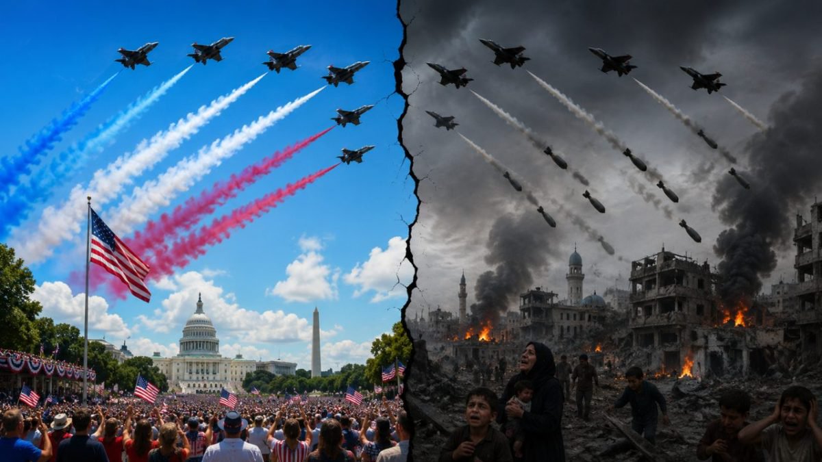 America 250 Flyovers: A Celebration of Militarization
