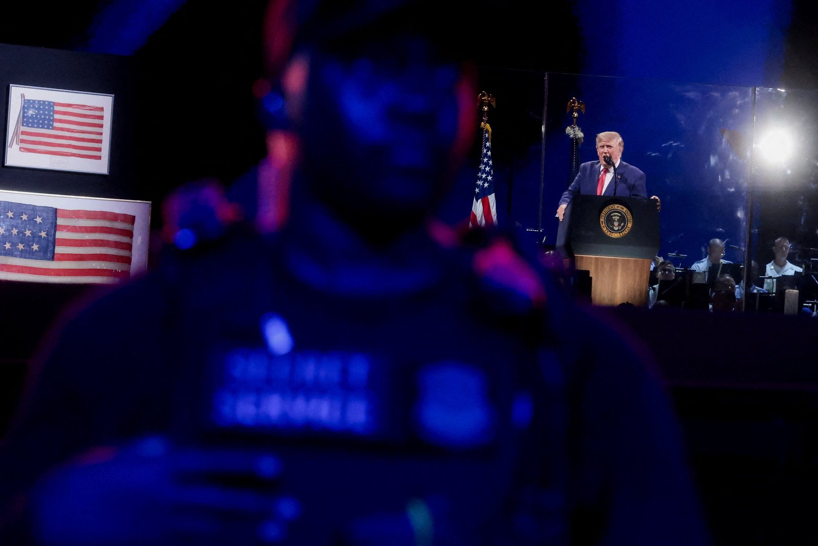 Trump uses semiquincentennial to bash communism