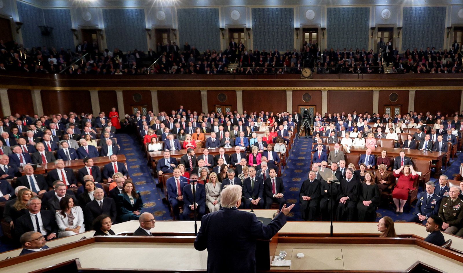 Trump's State of the Union address largely skips AI