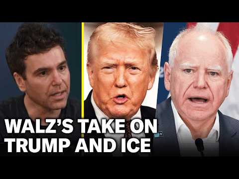 Tim Walz Talks Honestly About ICE, Trump, Tom Homan and Kristi Noem