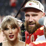 Taylor Swift Motivates Travis Kelce to Get His Ass Up &amp; Work