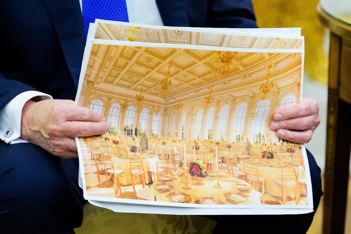 Republicans Forced to Abandon Latest Tactic to Fund Trump Ballroom