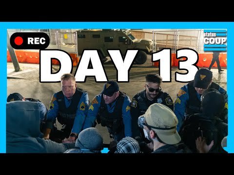 🚨BREAKING: Cops CLASH With Protesters on Day 13 Of ICE Prisoner Hunger Strike