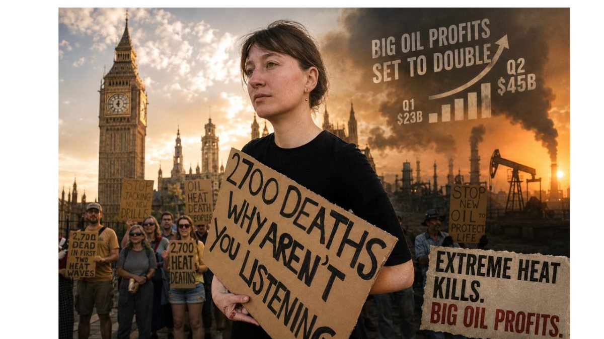 ‘Making a Killing, Literally and Figuratively’: Big Oil Profits Set to Double Amid Deadly Heat
