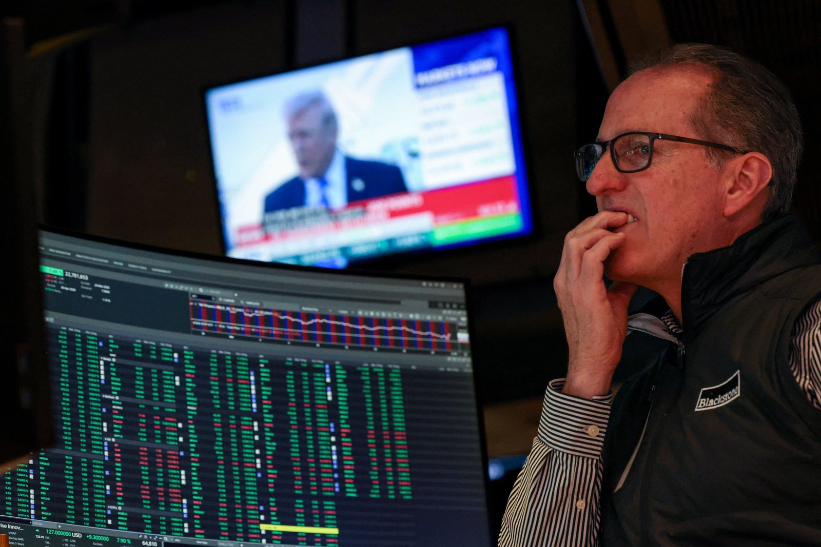 Markets relieved as Trump eases on Iran