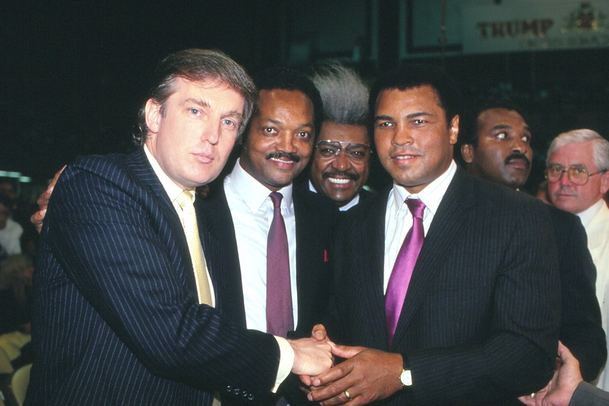 Trump Posts Old Photos With Jesse Jackson in Bid to Rewrite History