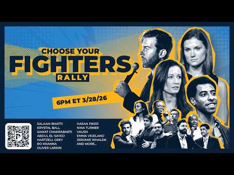 Choose Your Fighters Rally LIVE