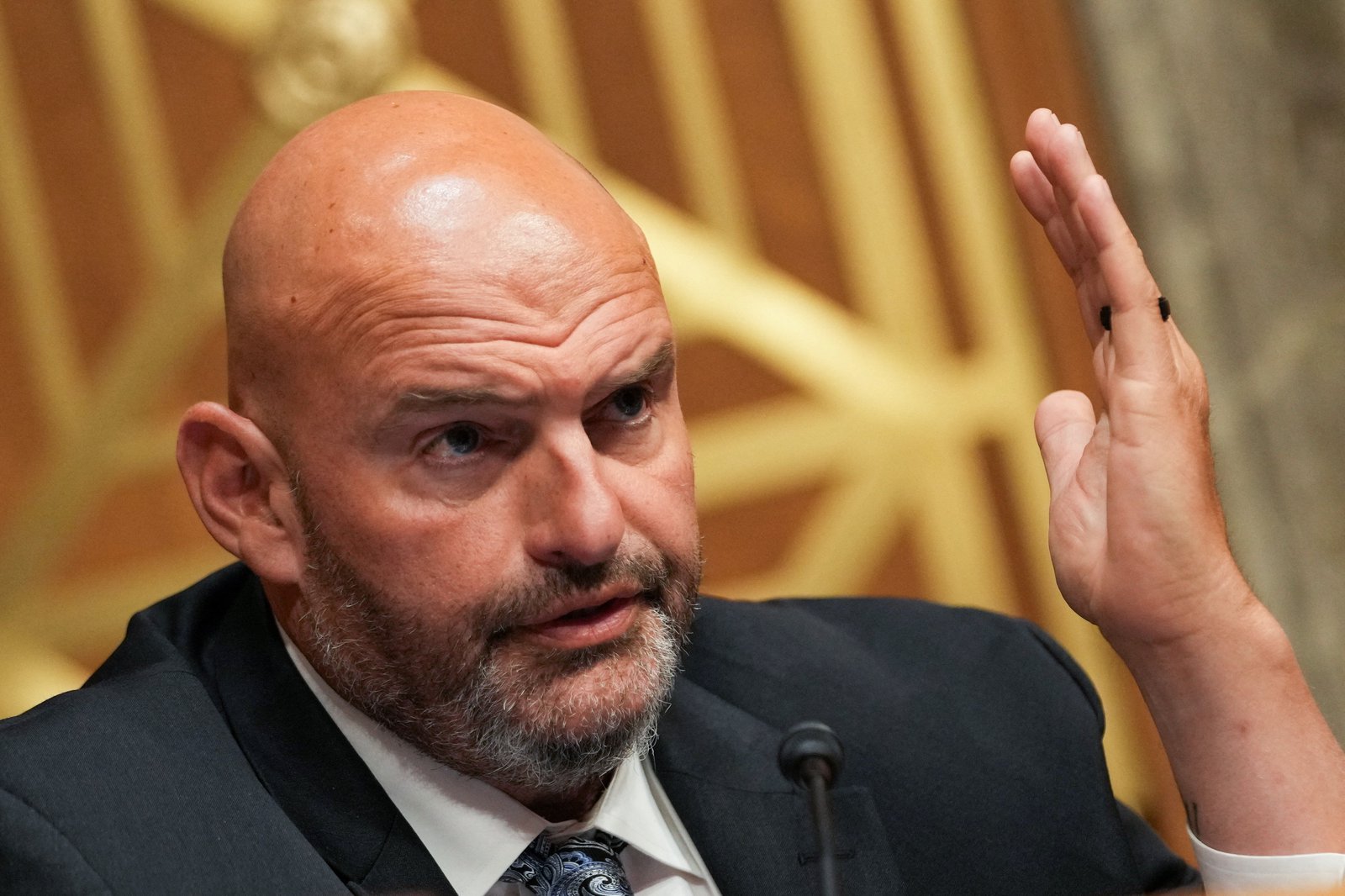 Fetterman still weighing his place in the Democratic tent