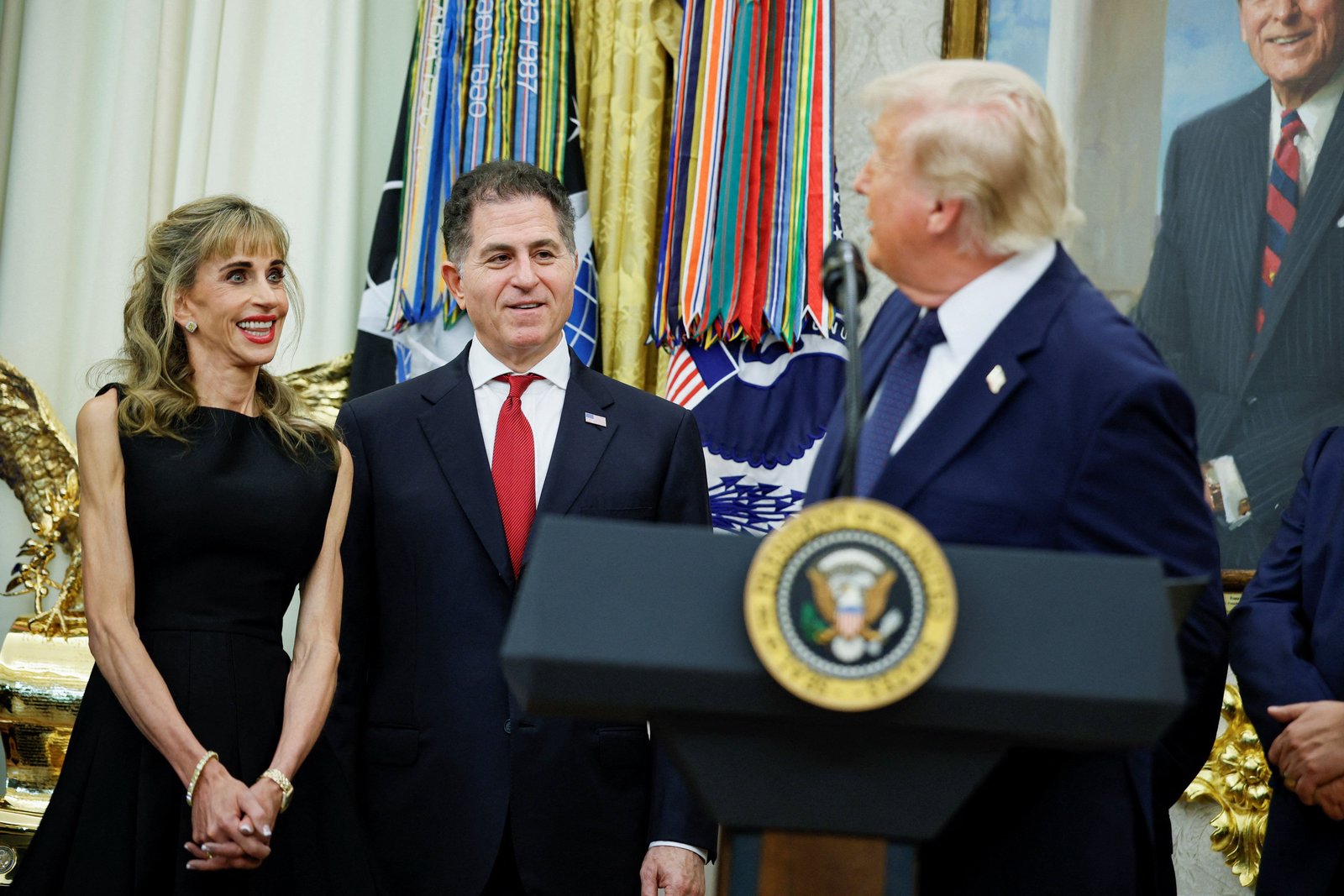 Trump boosts Dell stock with White House remarks