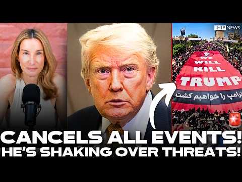 IHIP News: 🚨 Trump VISIBLY TERRIFIED After THREATS! CANCELS ALL EVENTS, Goes Into HIDING!