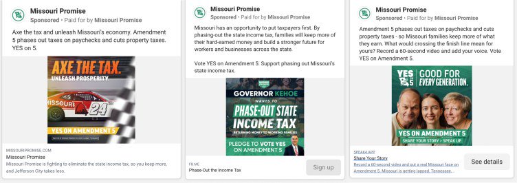 Missouri’s Governor Is Opposed to Out-Of-State Funding, but Not for His Own Ballot Measure