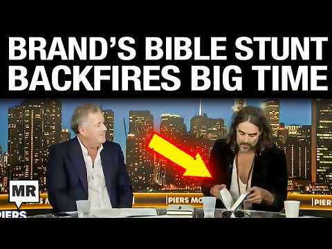 Russell Brand's Bible Stunt Backfires BIG TIME