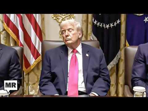 Trump Falls Asleep During MAGA Circle Jerk