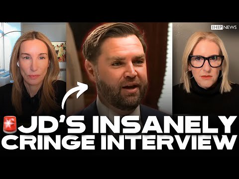 IHIP News: JD Vance DOUBLES DOWN On Trump's MISOGYNY In Remarkably CRINGE Megyn Kelly Interview!!