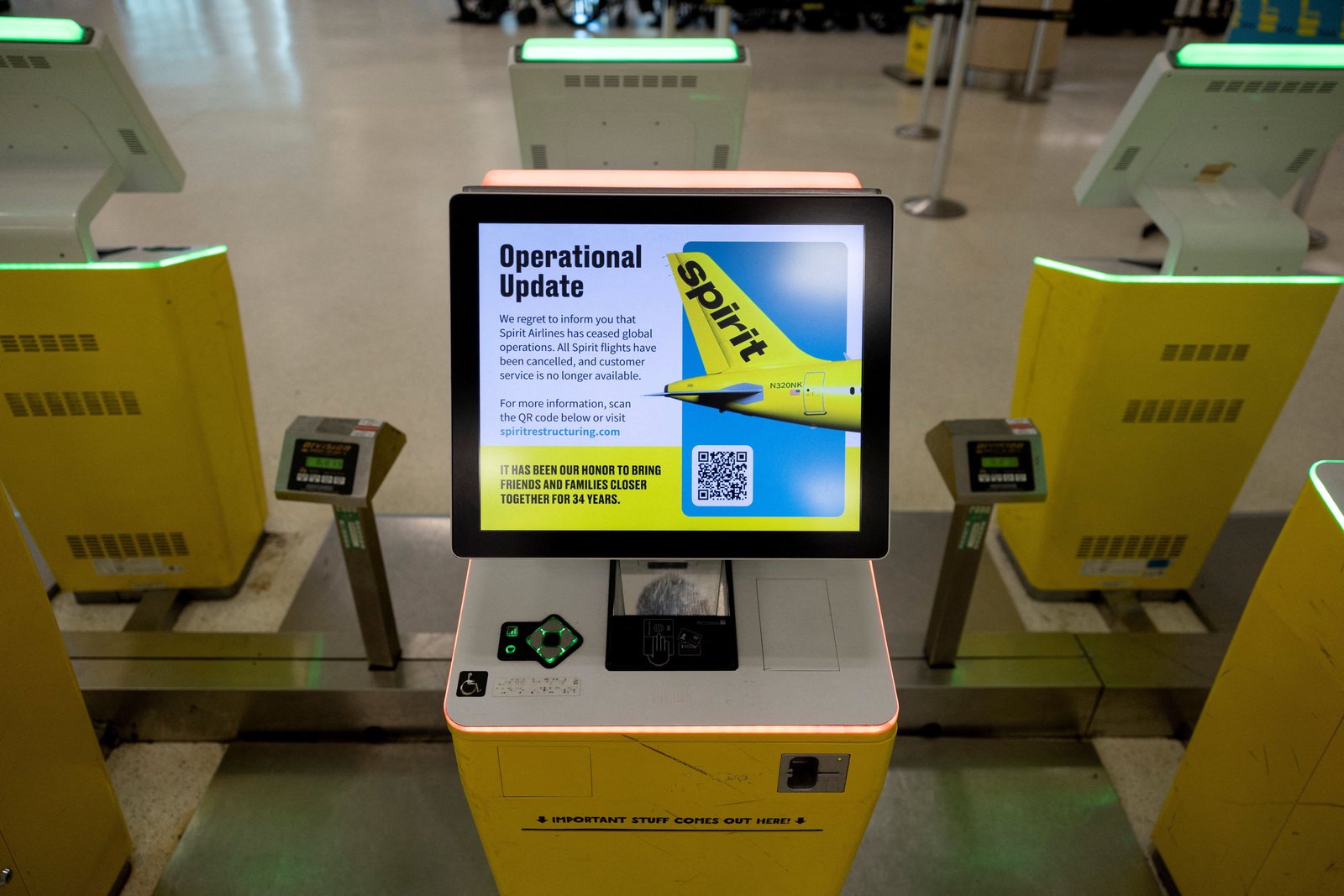Spirit closure reflects airlines’ woes