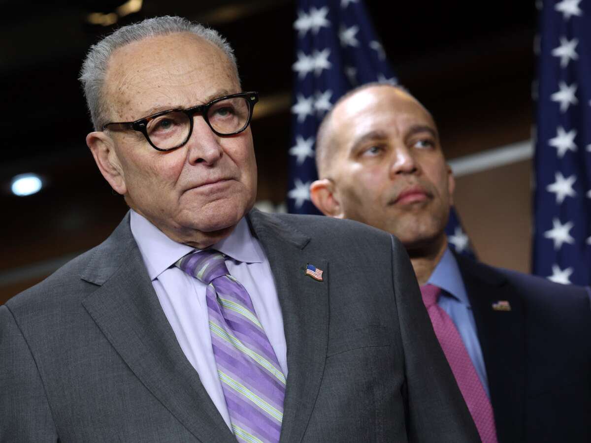 Schumer Subtly Pivots, Saying ICE Can Wear Masks in “Unusual” Circumstances