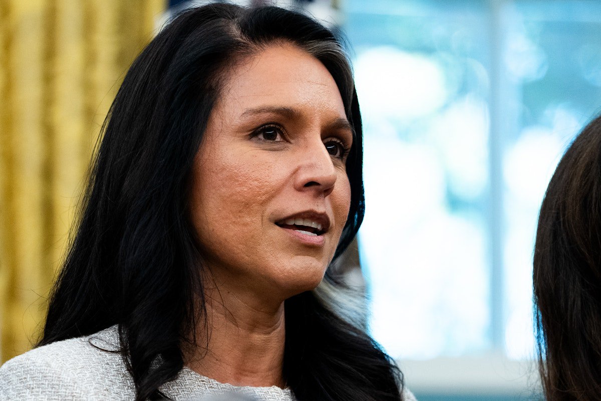 Trump Caught in Obvious Lie on Tulsi Gabbard Joining FBI Georgia Raid