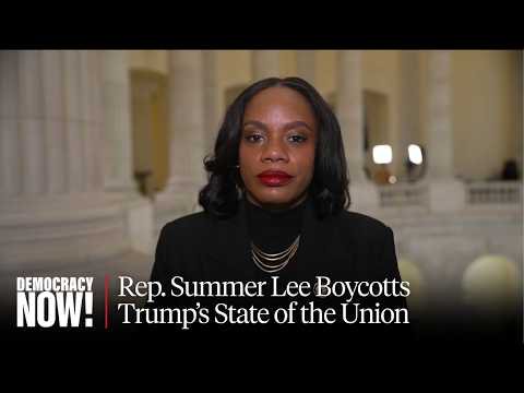 Rep. Summer Lee on Boycotting Trump Speech, Jesse Jackson, Voting Rights, “Endless Wars” & More